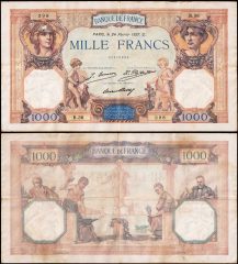 Francia1000-1927-B36